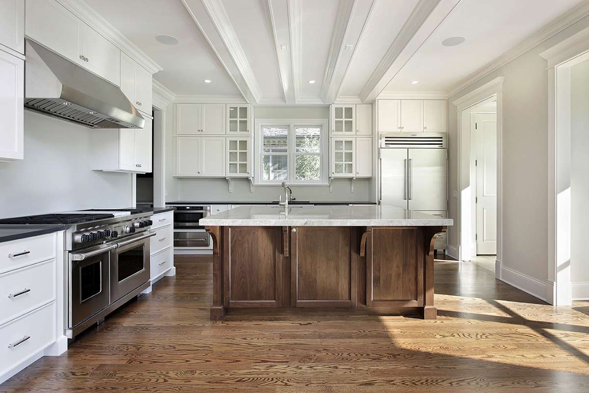 Custom Kitchen coutnertops mixed cabients - North Jersey Manhattan NY